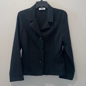 Juniors Byer Too! California Black Blazer Size 9